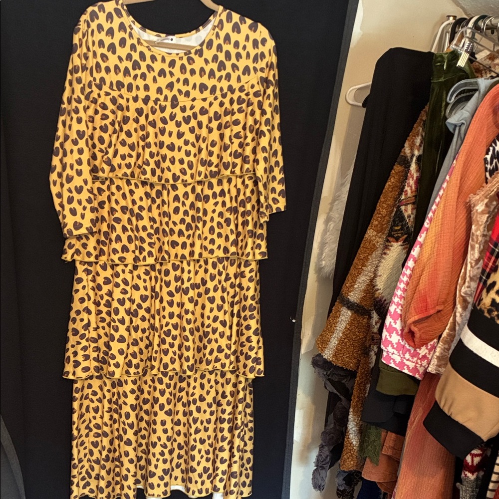 Nuggles Leopard Print Dress